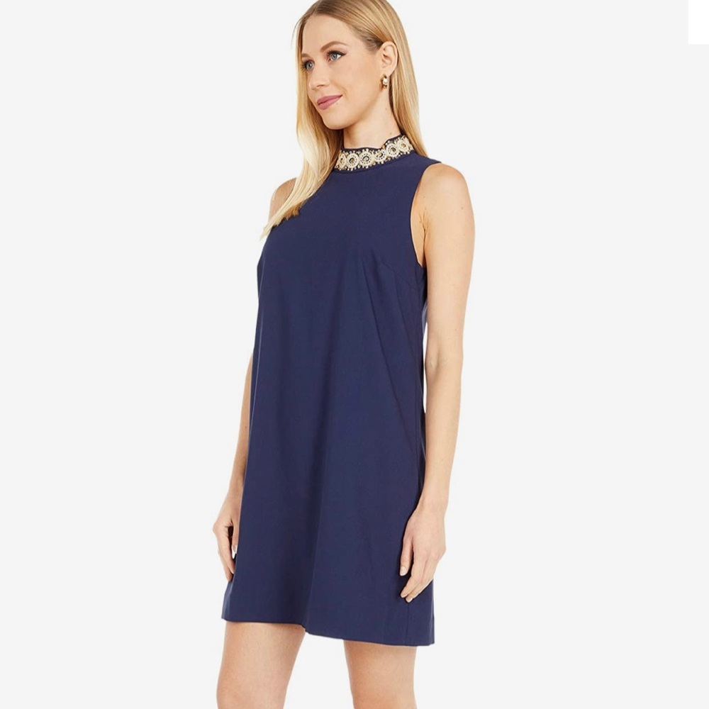 LILLY PULITZER Brandi Stretch Beaded Mini Shift Dress - Women’s Size 4 - New - Picture 10 of 10